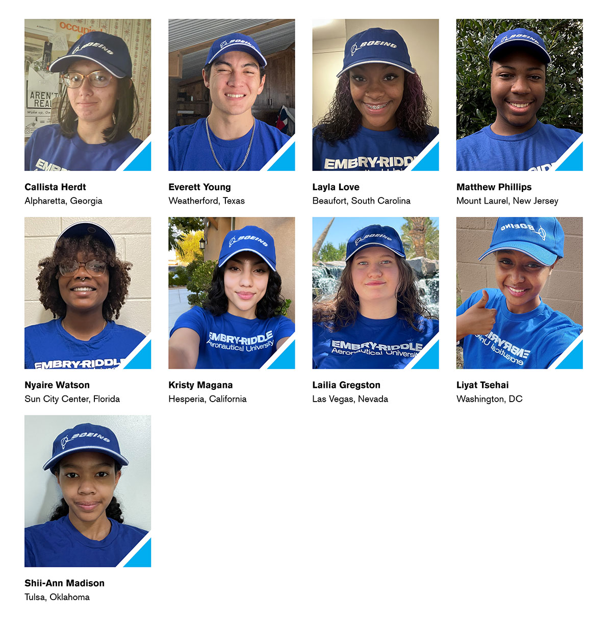 2023 Boeing Scholars