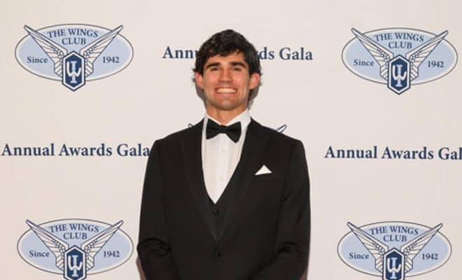 Benjamin Mason at Wings Club Gala