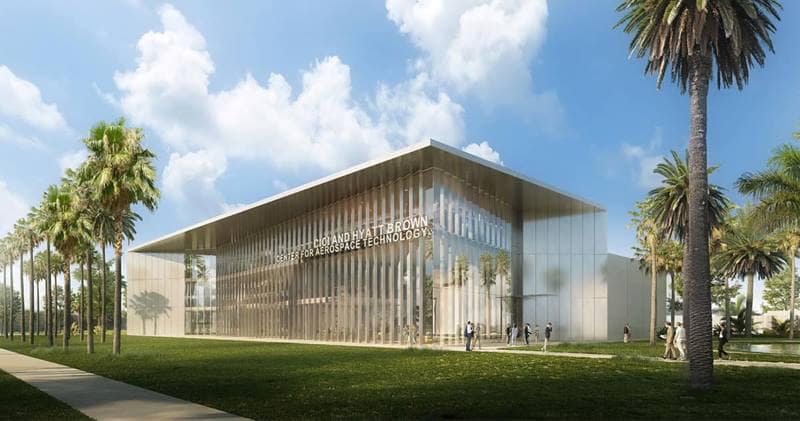 Brown Center for Aerospace Technology Rendering