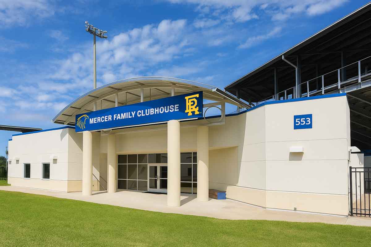 Clubhouse with Mercer Family name