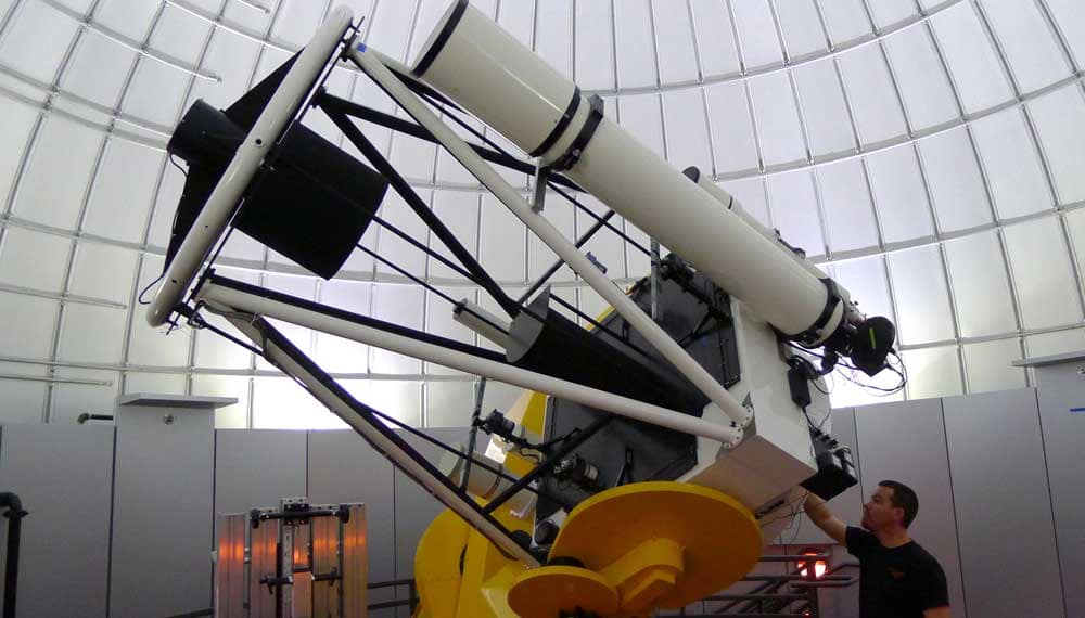 Ritchey-Chrétien reflecting telescope at the Daytona Beach campus.