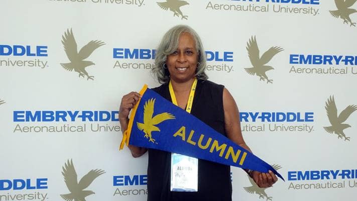 Phyllis Jackson Parker, Embry-Riddle alumna, class of 1983.